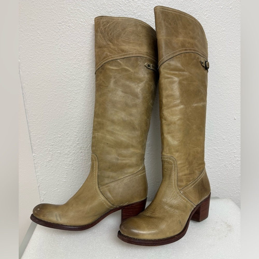 Frye Jayne Tall Cuff Boots Size 10